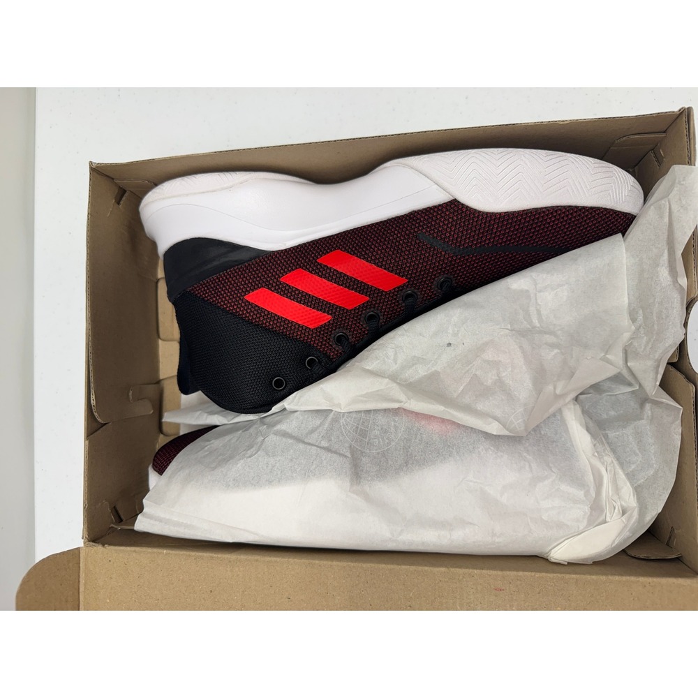 Adidas‎ Basketball Mens 9.5 Burgundy OwnTheGame Mid Top Athletic Sneakers - Picture 3 of 11